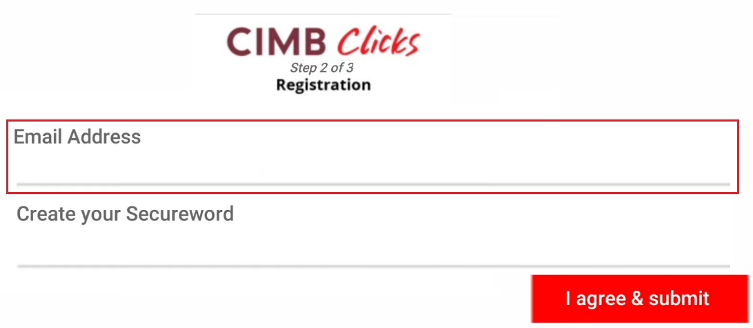 Cara Reset Password CIMBClicks using Banking Portal Web