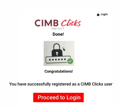 Cara Reset Password CIMBClicks using Internet Portal Banking