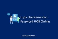 Lupa Username dan Password UOB Online