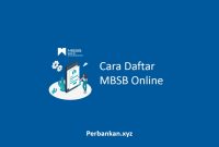 Cara Daftar MBSB Online